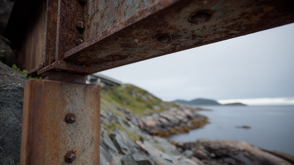 Bridge piers standing along the coast.png